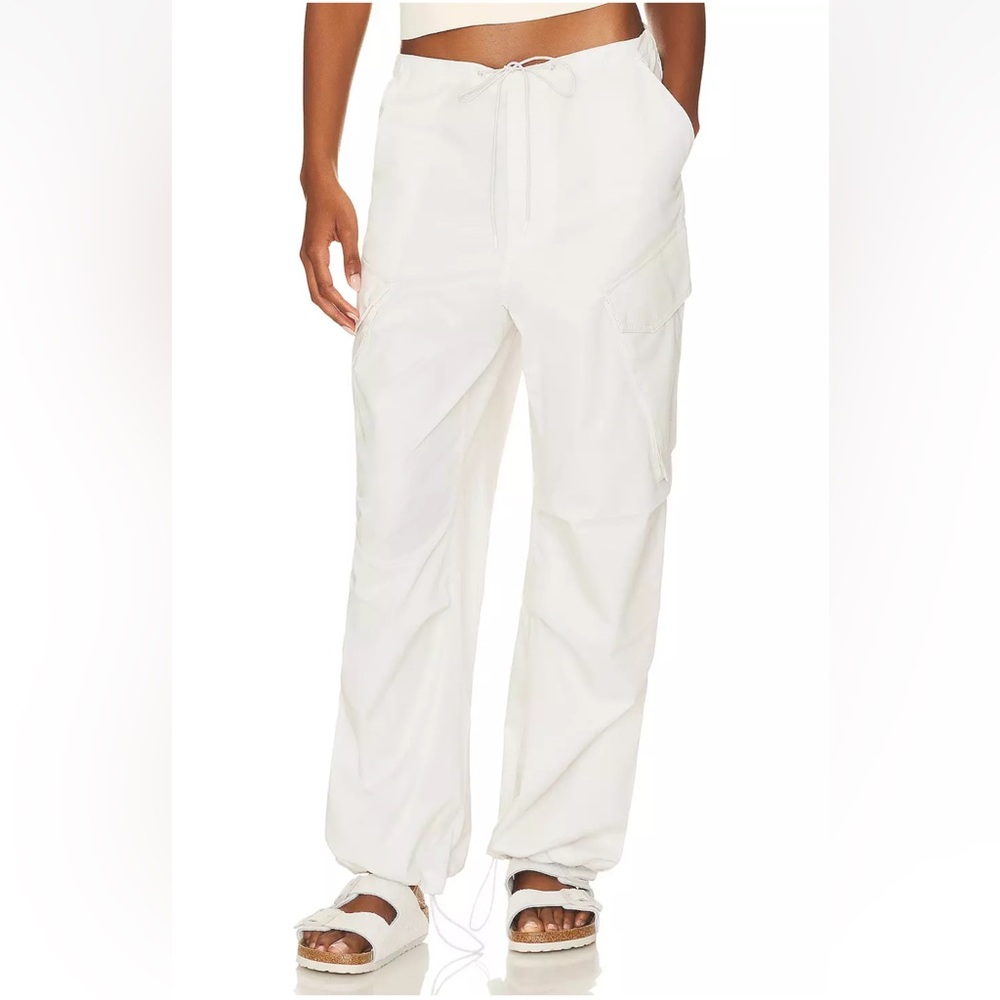AGOLDE White Ginerva Cargo wide Leg Pants S ($258)
